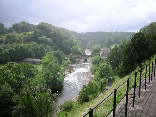 River Swale from Castle Walk