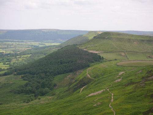The view ahead along the C2C path